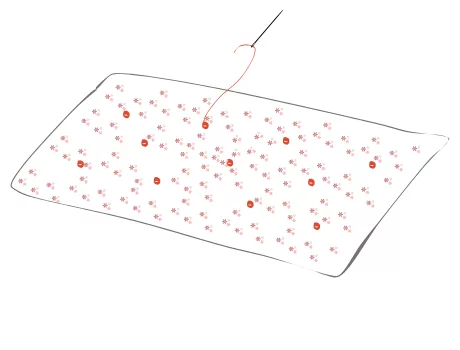 Mercerine tuto courtepointe tendance bout de lit dimensions personnalisées tendance couture DIY déco
