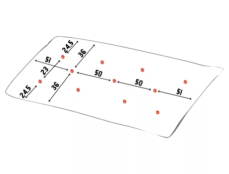 Mercerine tuto courtepointe tendance bout de lit dimensions personnalisées tendance couture DIY déco