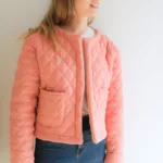 Mercerine tuto veste matelassée femme tendance adulte tuto gratuit mode couture DIY