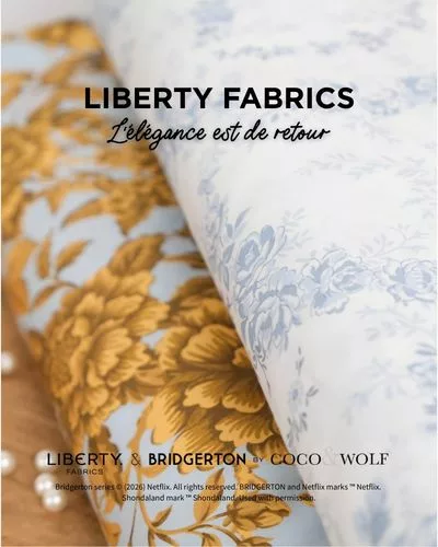 Tissu liberty Bridgerton - Tissus Mercerine