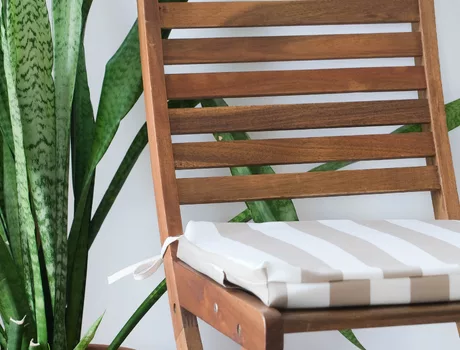 Mercerine tuto galette de chaise déco tendance coussin de chaise tuto gratuit mode couture DIY