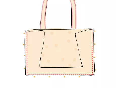 Mercerine tuto sac cabas tissu matelassé tendance accessoire couture tuto gratuit mode couture DIY