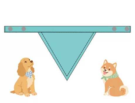 Mercerine tuto bandana pour animaux accessoire chien et chat chien tendance accessoire couture tuto gratuit animaux couture DIY