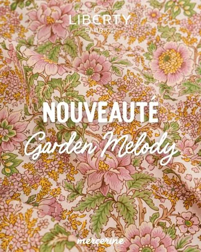 Tissus garden Melody - Liberty Fabrics - Mercerine