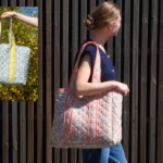 Mercerine tuto sac cabas tissu matelassé tendance accessoire couture tuto gratuit mode couture DIY