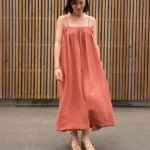 Mercerine tuto couture robe longue ete oversize Helia patron pdf gratuit