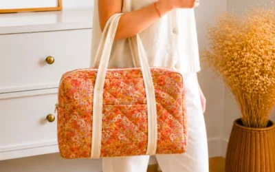Tuto couture sac Sorrento – Patron gratuit