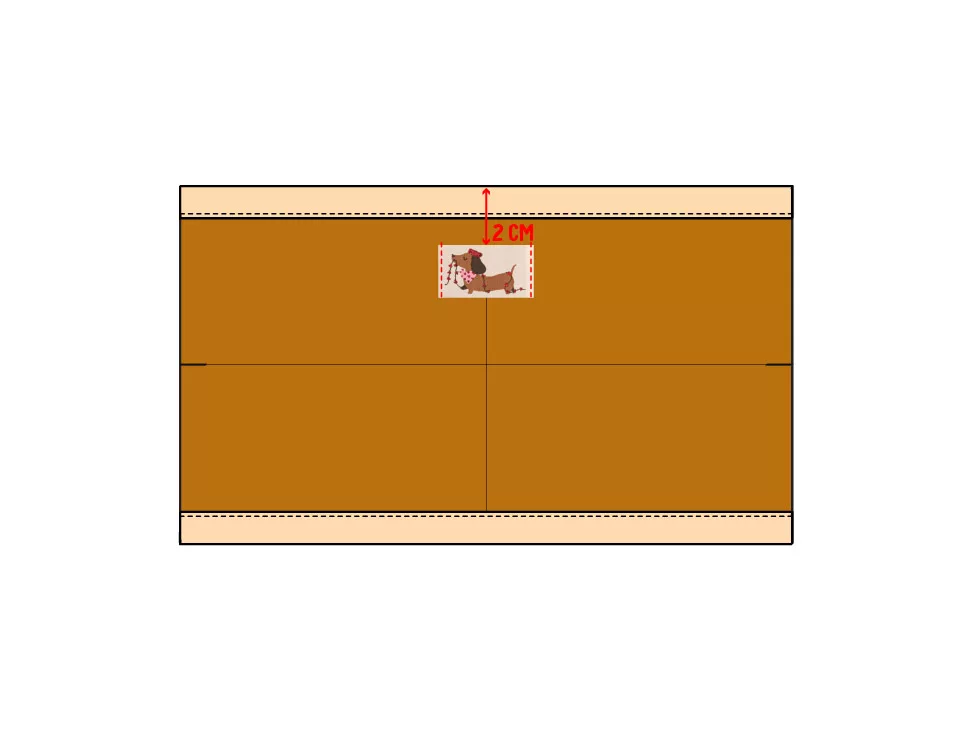 Trousse d'école double compartiments bicolore sergé de coton - tuto couture Mercerine