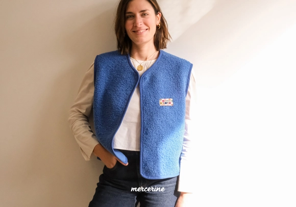 Patron gratuit - Patron pdf gilet sans manches adultes et enfant - S à XXL - 3 à 12 ans